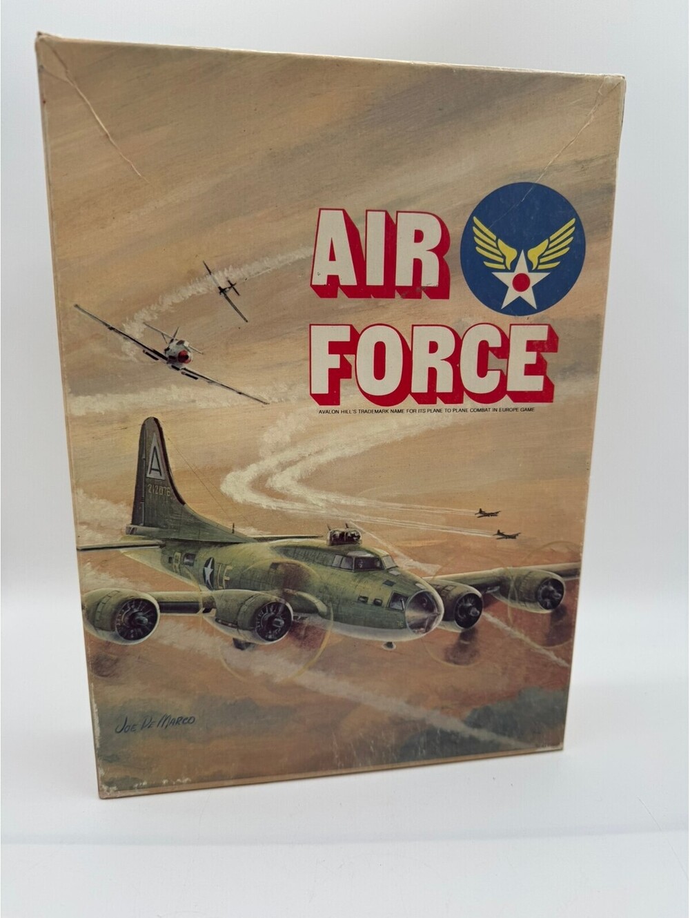 Avalon Hill Air Force 1980 WWII Bookcase Wargame Complete? #8928 Plane Combat